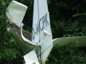 BF Koeln Kleinflugzeug in Koeln Flittard abgestuerzt  P112